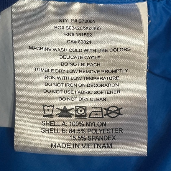 Sunice Hamilton Hybrid Climaloft Lightweight Thermal Stretch Blue Jacket  Large - Picture 3 of 11